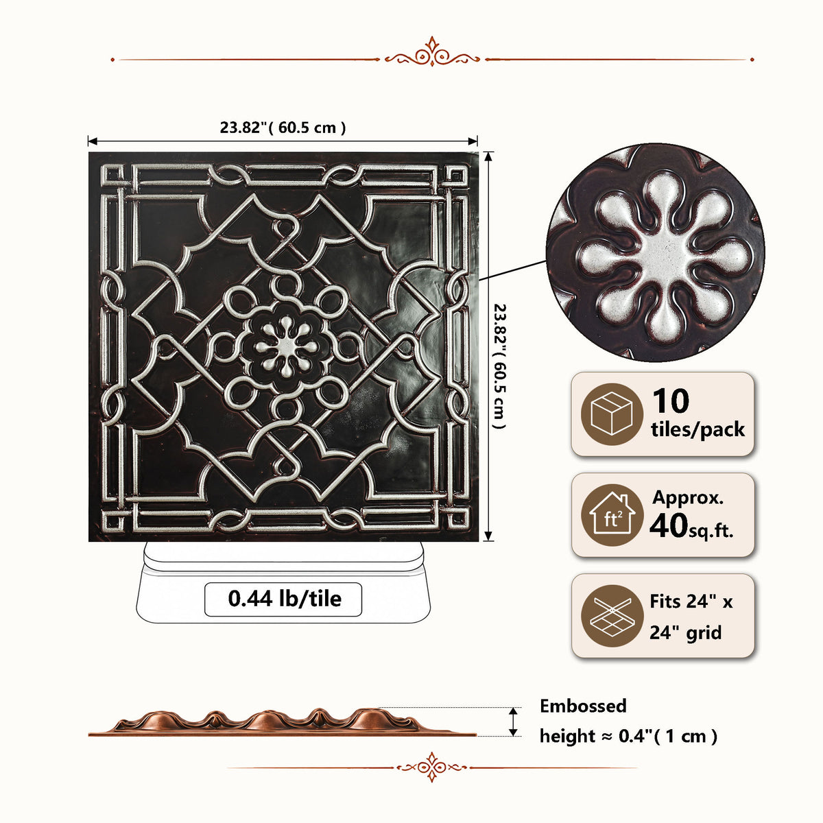 PAINTSDECOR PL09 Traditional silver