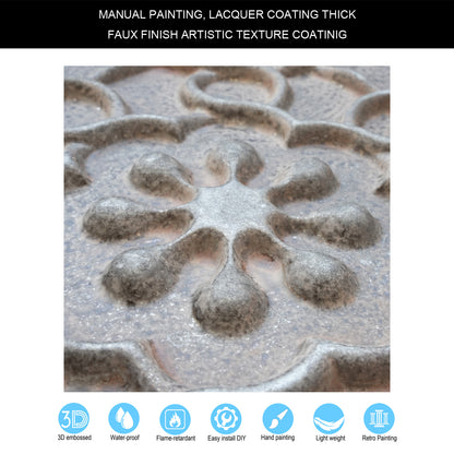 10Pcs Aged Decorative Ceiling Panels for Rustic Inns, Guesthouses and Boutique Hotels PL09