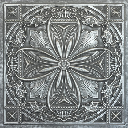 10Pcs Vintage Ceiling Tiles for Wine Cellars, Old-World Restaurants and Artistic Rooms PL10