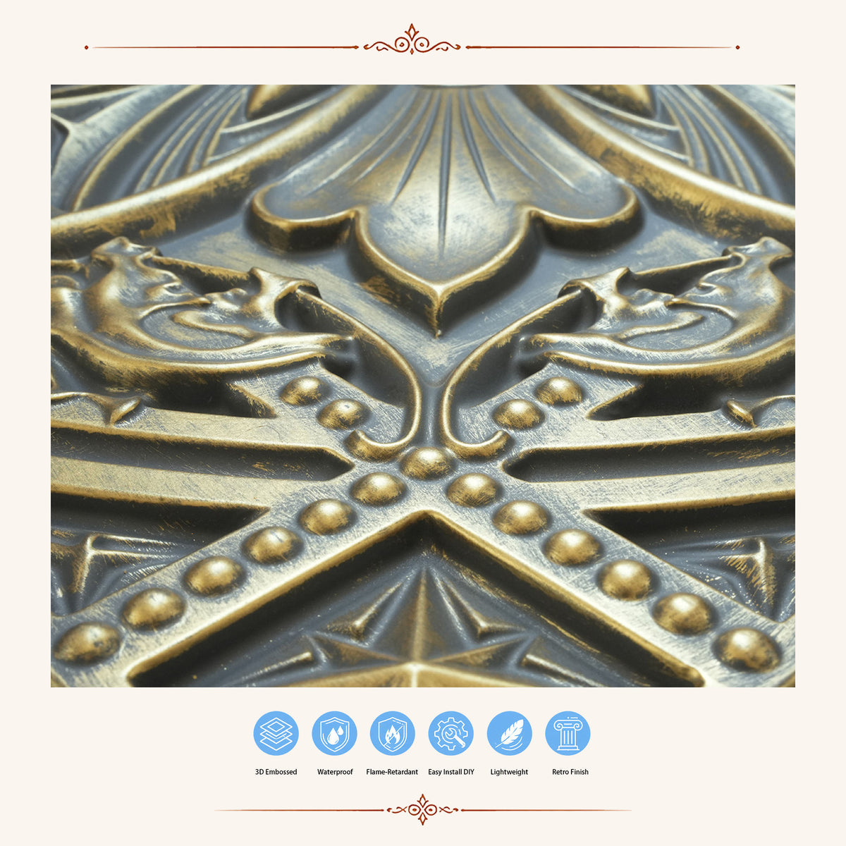 PAINTSDECOR PL10 Ancient gold