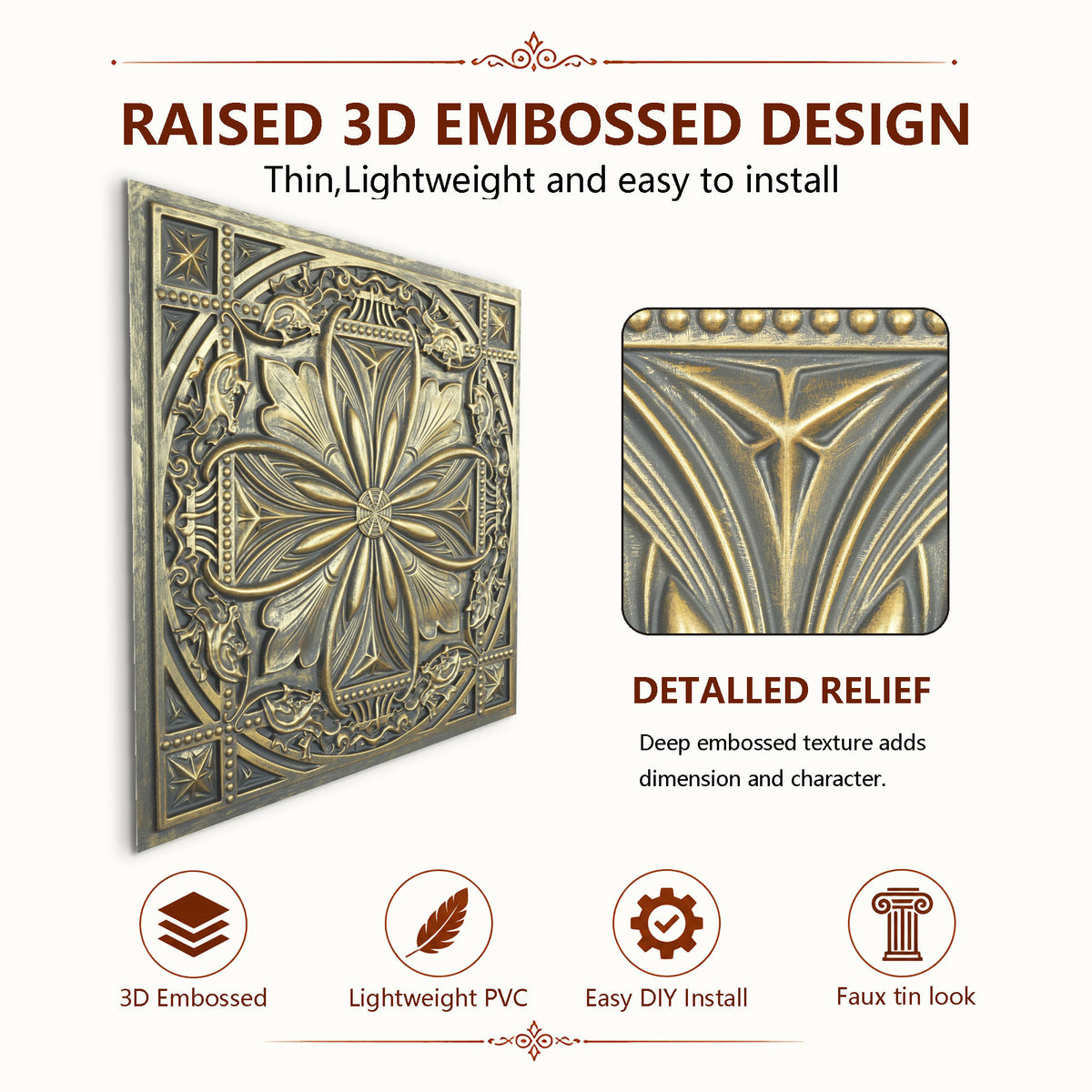 PAINTSDECOR PL10 Ancient gold