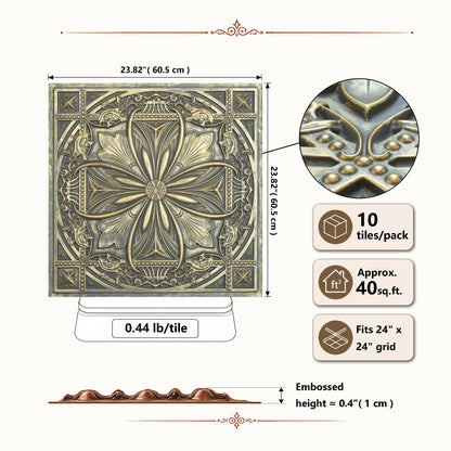 PAINTSDECOR PL10 Ancient gold