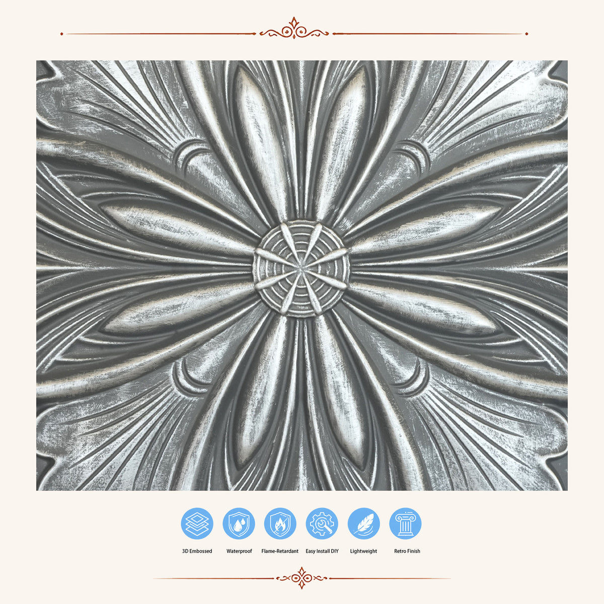 PAINTSDECOR PL10 Antique tin