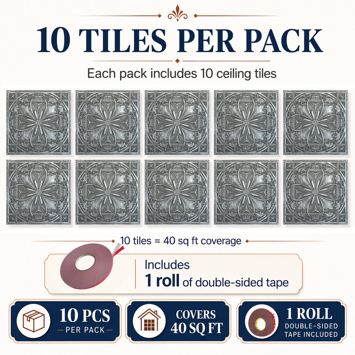 PAINTSDECOR PL10 Antique tin