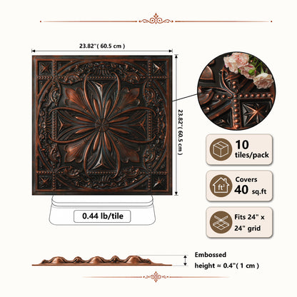 PAINTSDECOR PL10 Blackened Copper