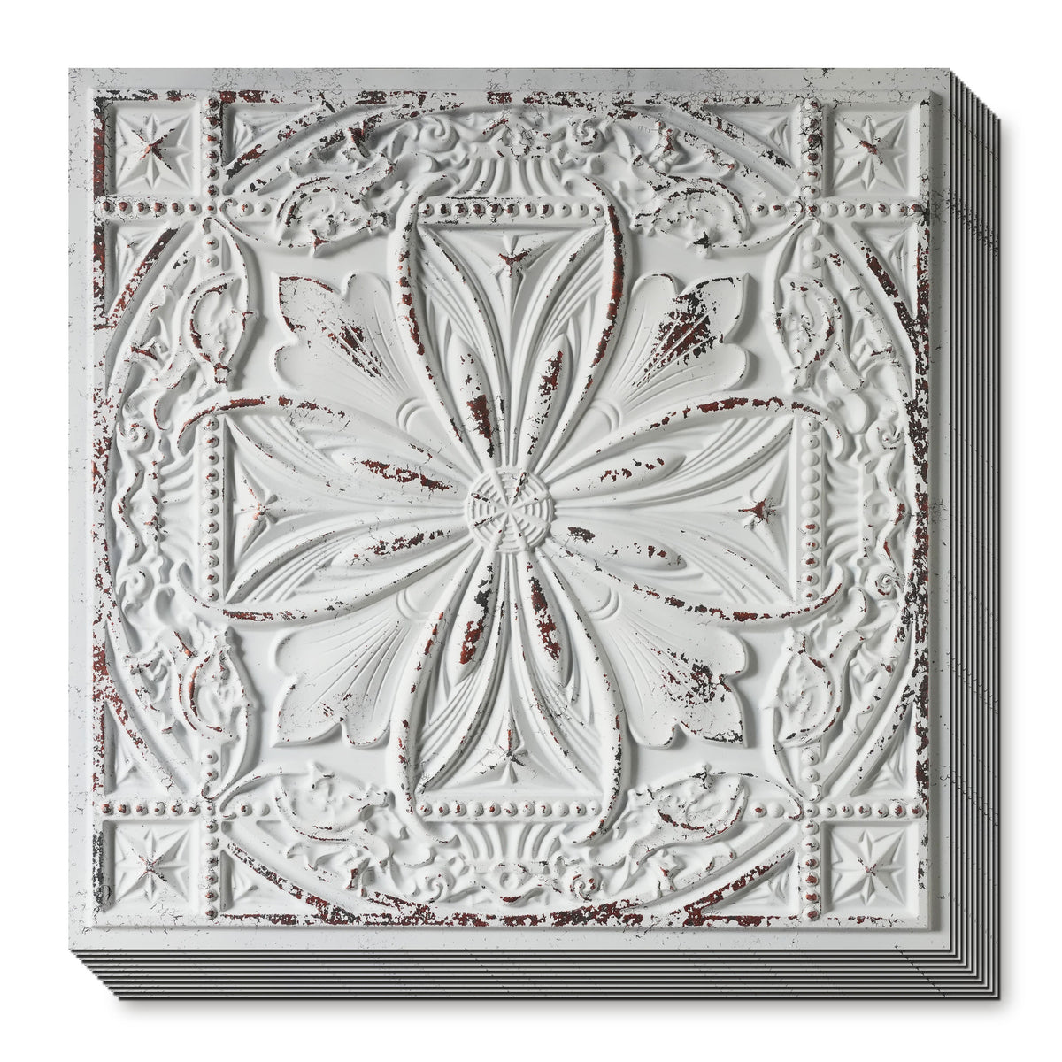 PAINTSDECOR PL10 Distress crack white black