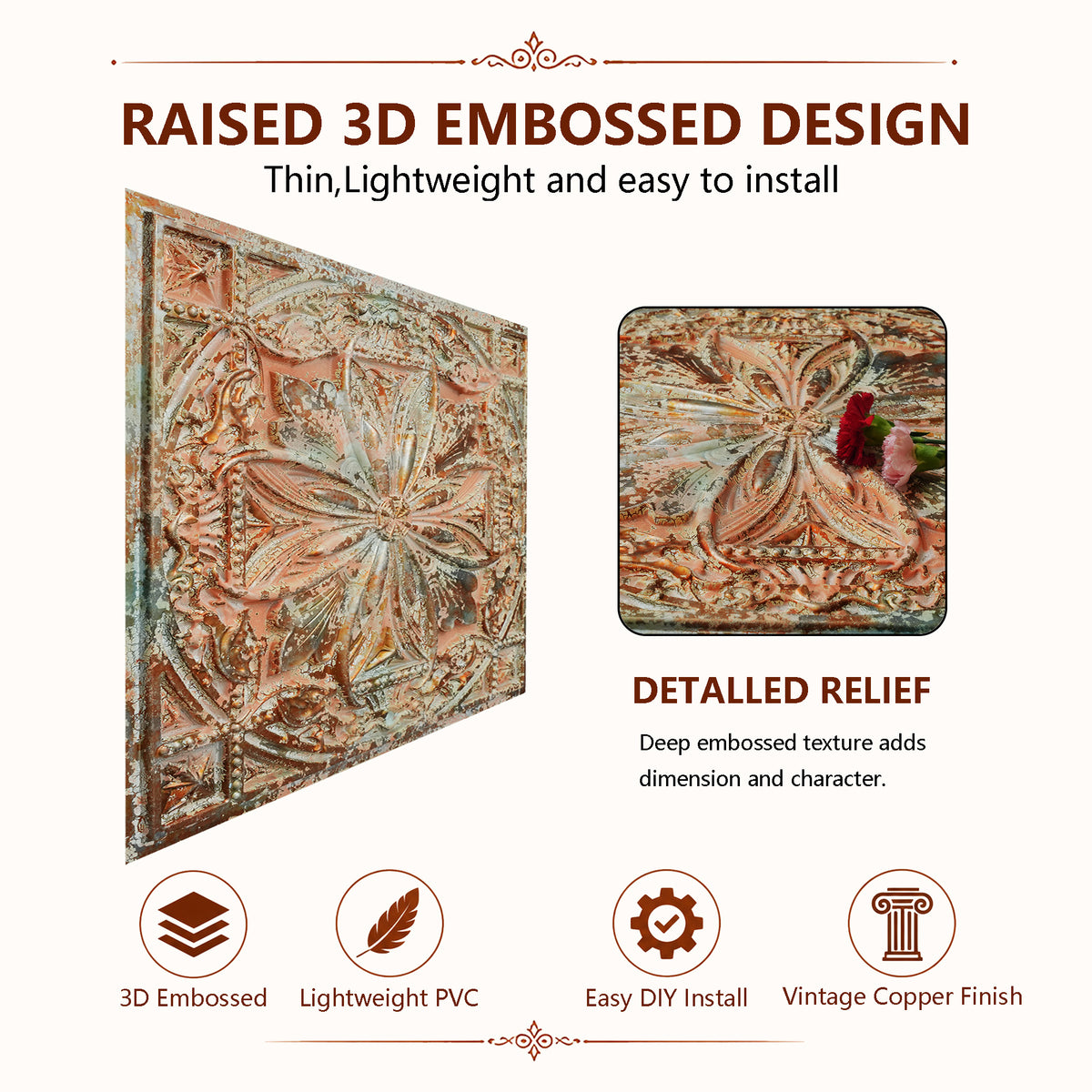PAINTSDECOR PL10 Palazzo Clay
