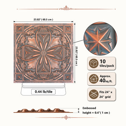 PAINTSDECOR PL10 Rustic copper