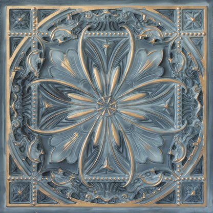 10Pcs Vintage Ceiling Tiles for Wine Cellars, Old-World Restaurants and Artistic Rooms PL10