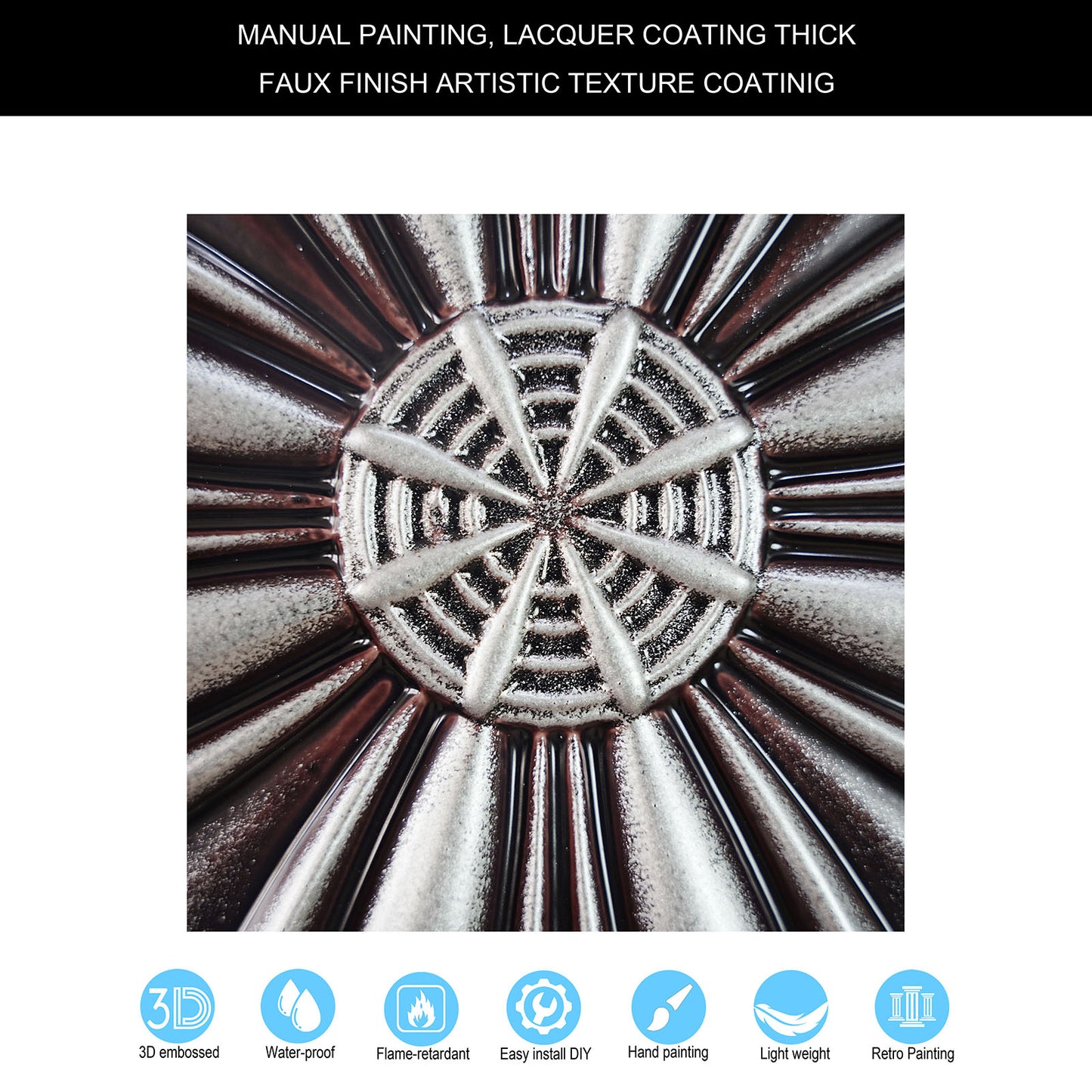 10Pcs  Vintage-Style Ceiling Tiles for Elegant Restaurants, Coffee Houses and Hospitality Spaces PL10