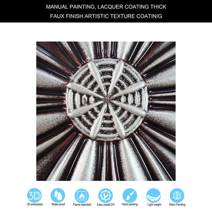 10Pcs  Vintage-Style Ceiling Tiles for Elegant Restaurants, Coffee Houses and Hospitality Spaces PL10