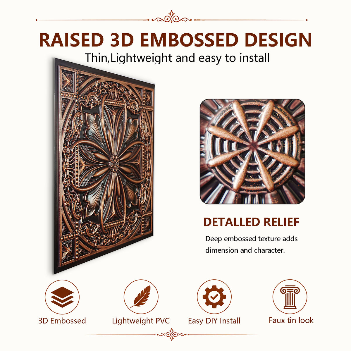 PAINTSDECOR PL10 Traditional copper