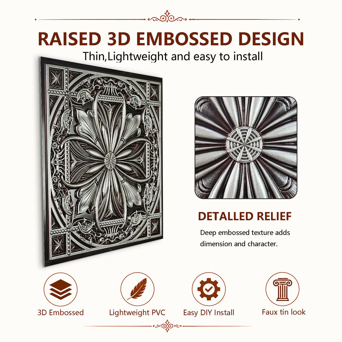 PAINTSDECOR PL10 Traditional silver