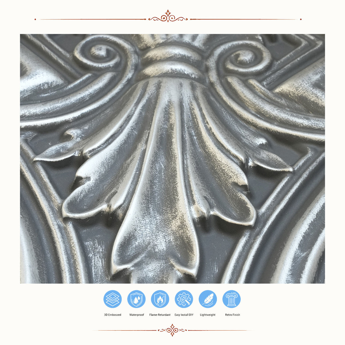 PAINTSDECOR PL11ANTIQUETIN Antique tin