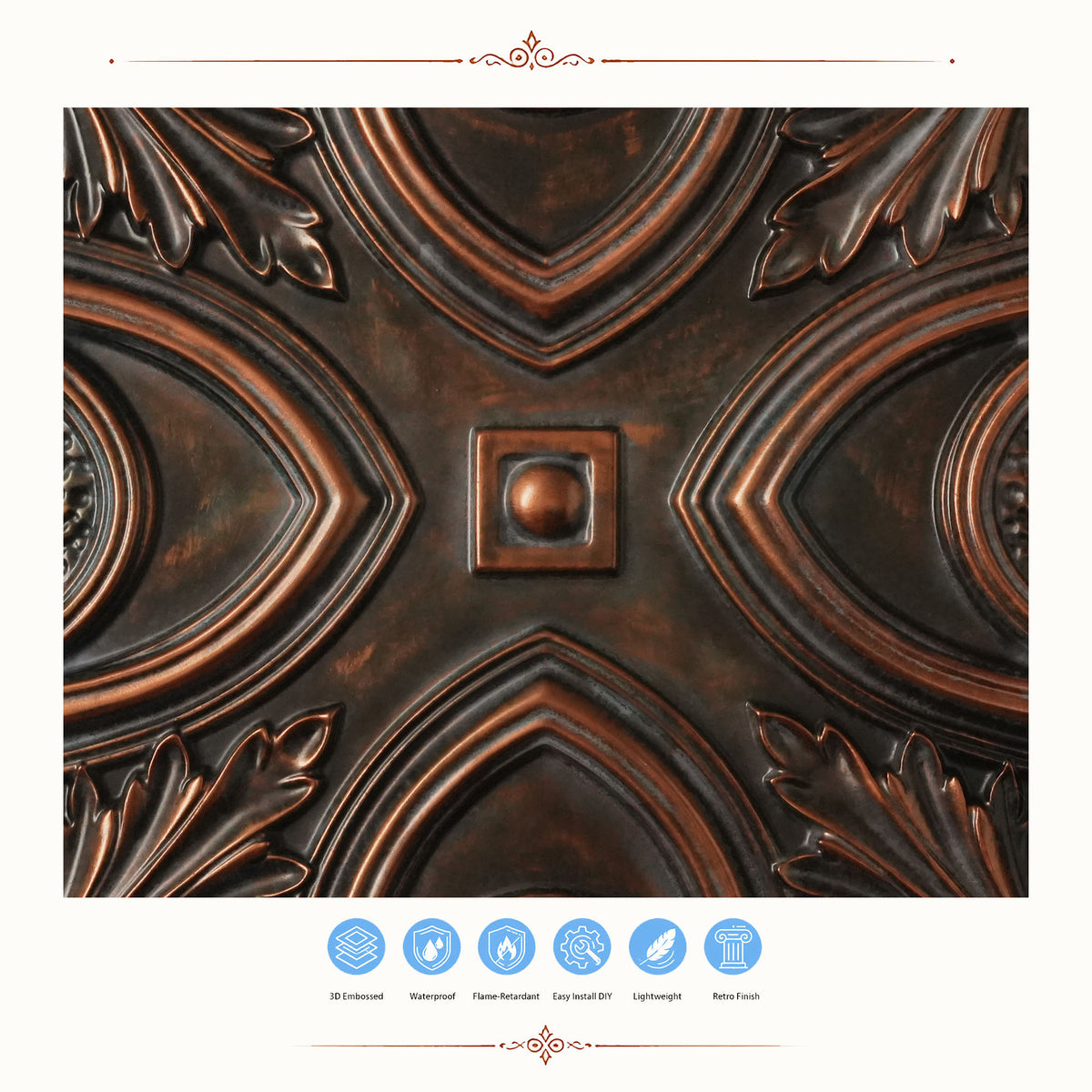 PAINTSDECOR PL11BLACKENEDCOPPER Blackened Copper
