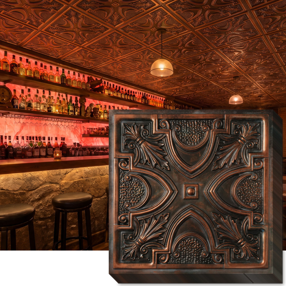 PAINTSDECOR PL11BLACKENEDCOPPER Blackened Copper