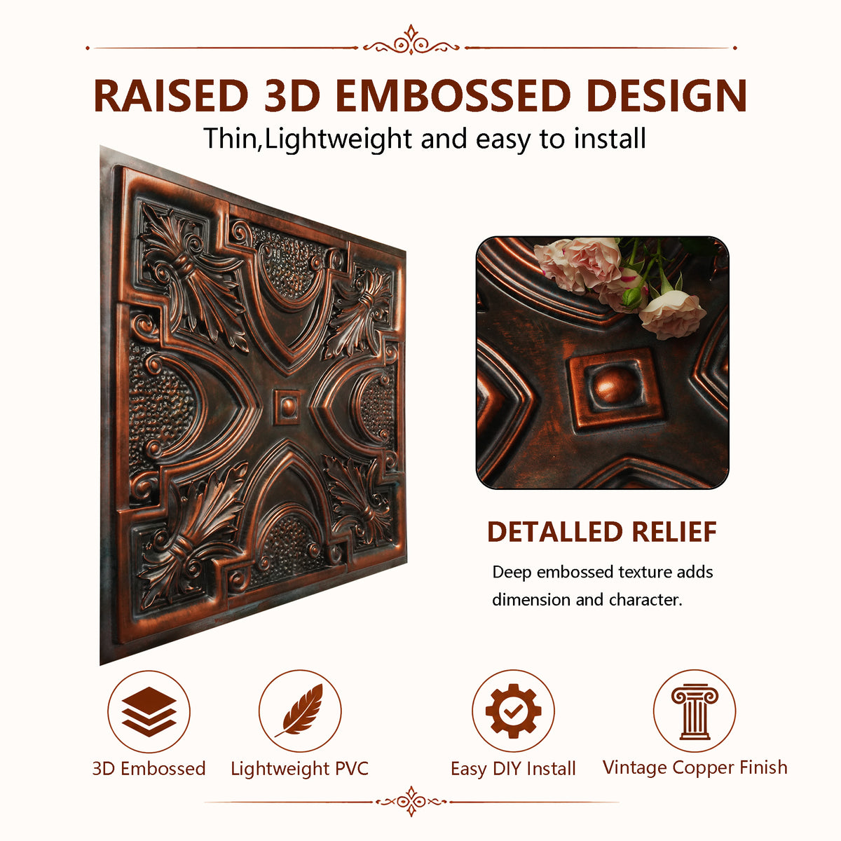PAINTSDECOR PL11BLACKENEDCOPPER Blackened Copper