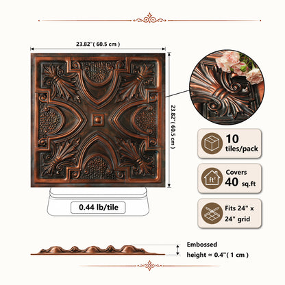 PAINTSDECOR PL11BLACKENEDCOPPER Blackened Copper