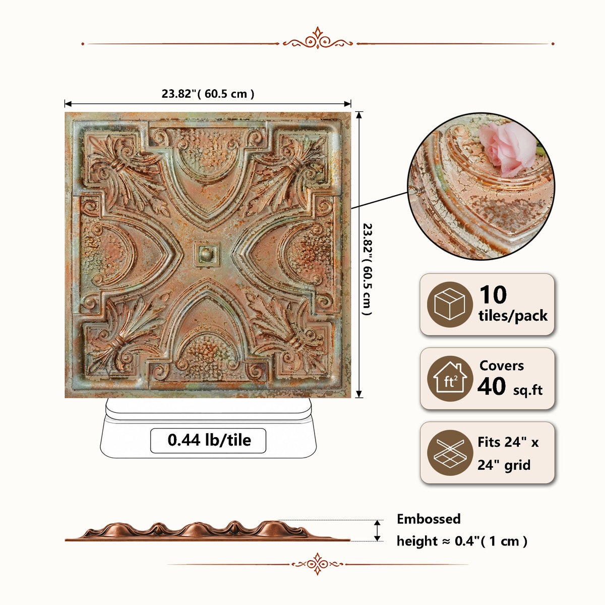 PAINTSDECOR PL11PALAZZOCLAY Palazzo Clay