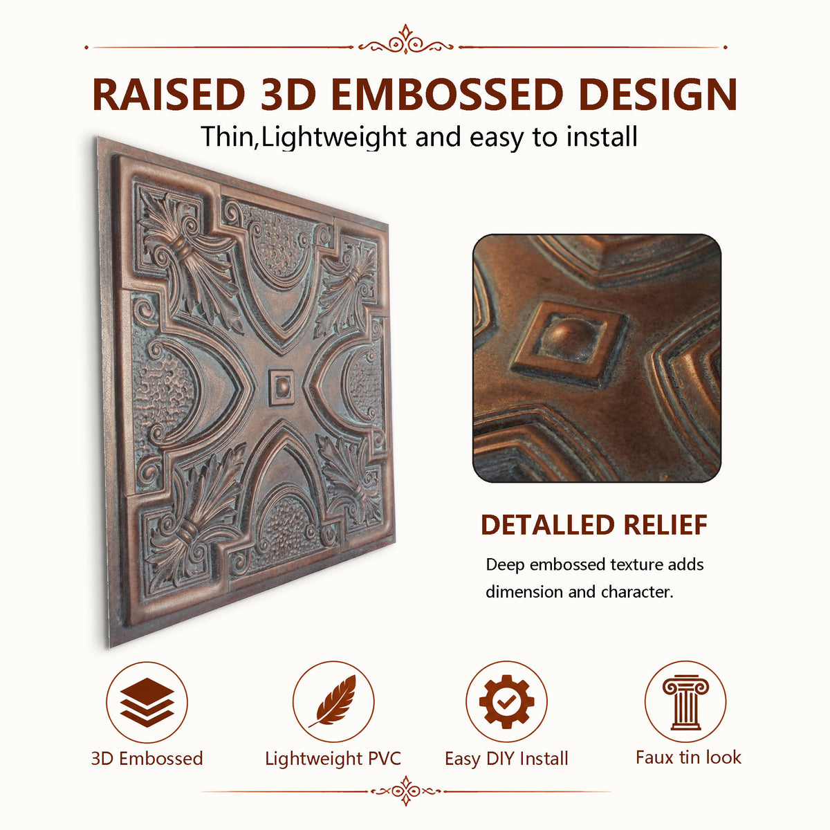 PAINTSDECOR PL11WEATHEREDCOPPER Weathered copper