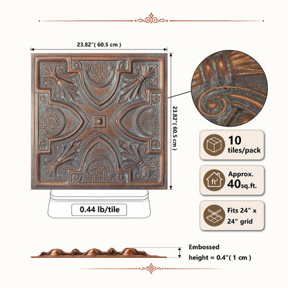 PAINTSDECOR PL11WEATHEREDCOPPER Weathered copper