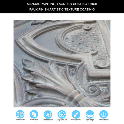 10tiles/lot Artistic Decorative PVC Panels for Dessert Shops, Flower Stores and Exhibitions PL11