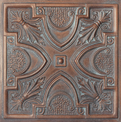 10tiles/lot DIY Faux Metal Ceiling Tile Panels for Café Bars, Studios and Artistic Interiors PL11