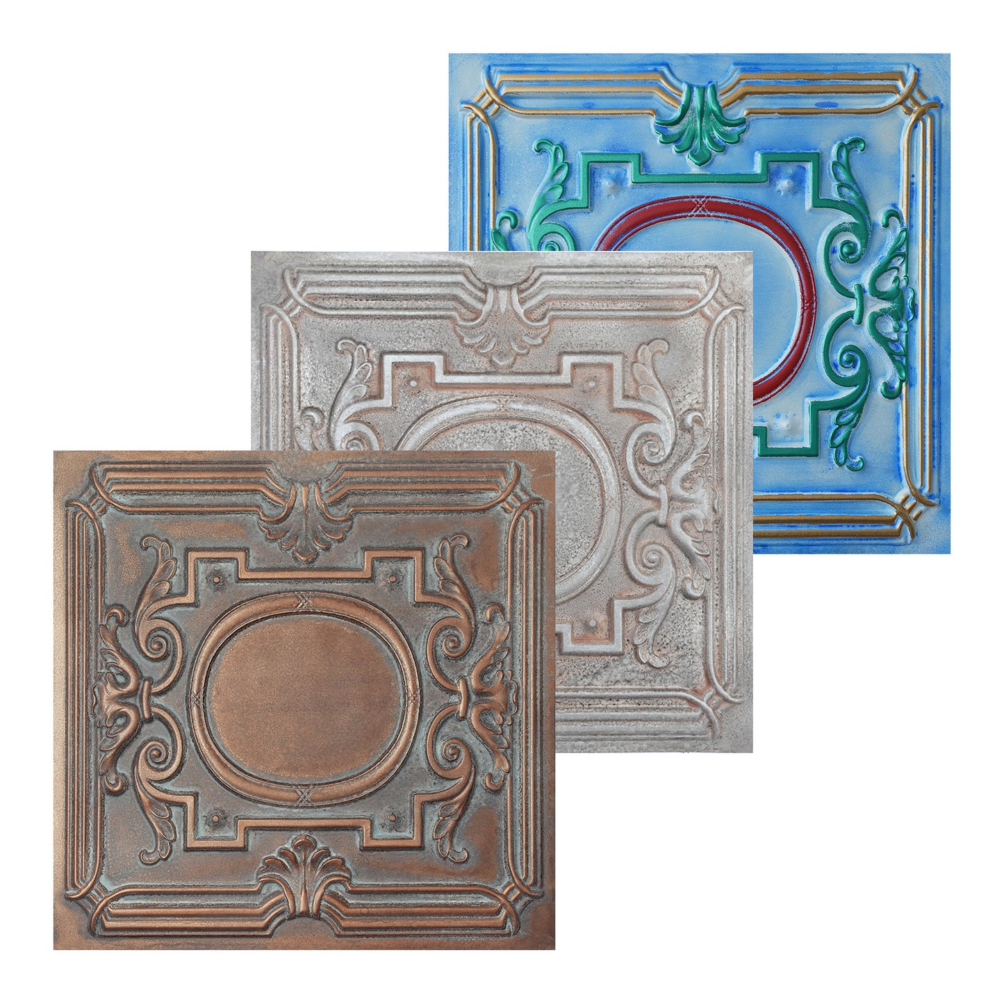 10tiles/lot Vintage Ceiling Panels for Guesthouses, Heritage Hotels and Classic Interior Styles PL15