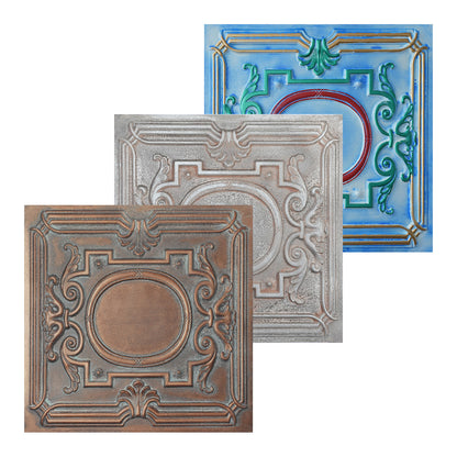 10tiles/lot Vintage Ceiling Panels for Guesthouses, Heritage Hotels and Classic Interior Styles PL15