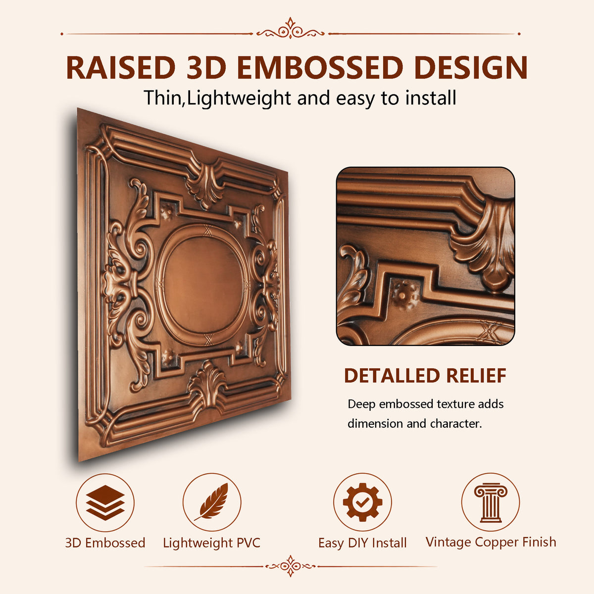 PAINTSDECOR PL15AGEDCOPPER Aged copper