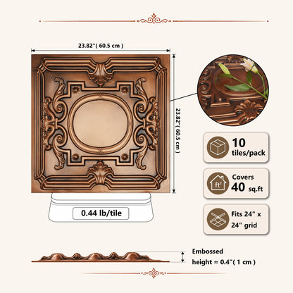 PAINTSDECOR PL15AGEDCOPPER Aged copper