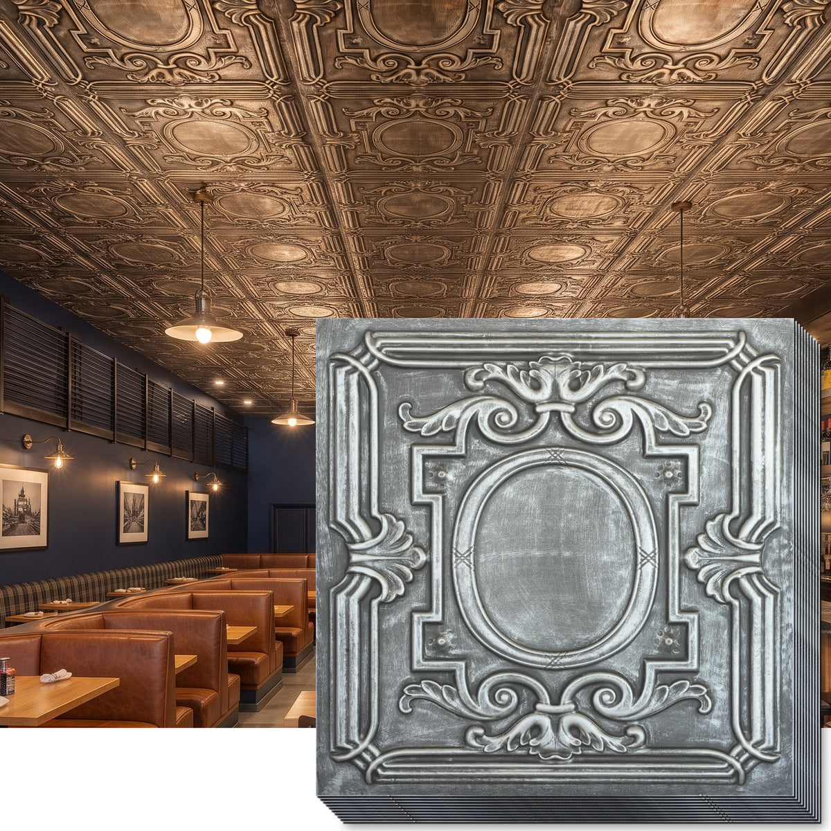 PAINTSDECOR PL15ANTIQUETIN Antique tin