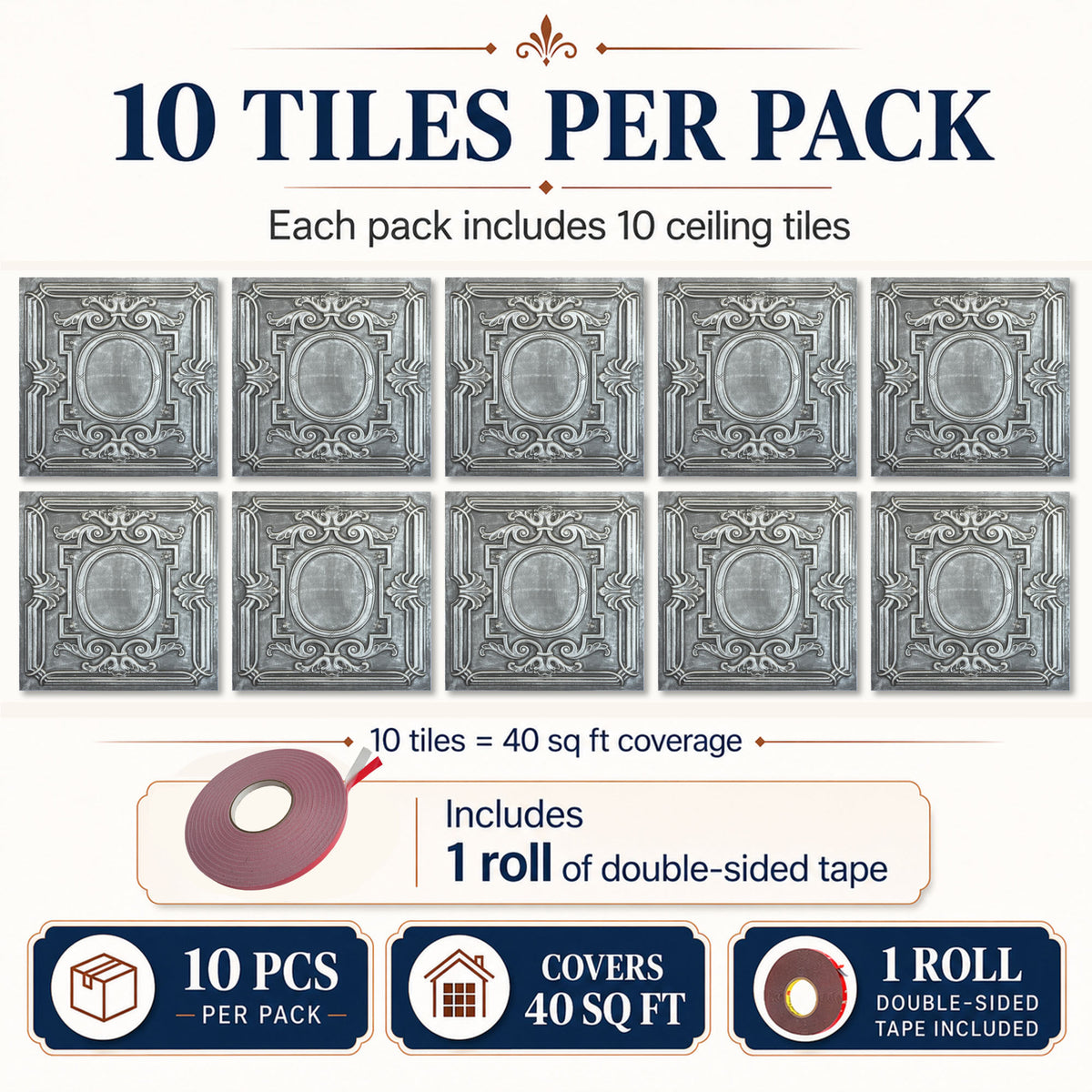 PAINTSDECOR PL15ANTIQUETIN Antique tin
