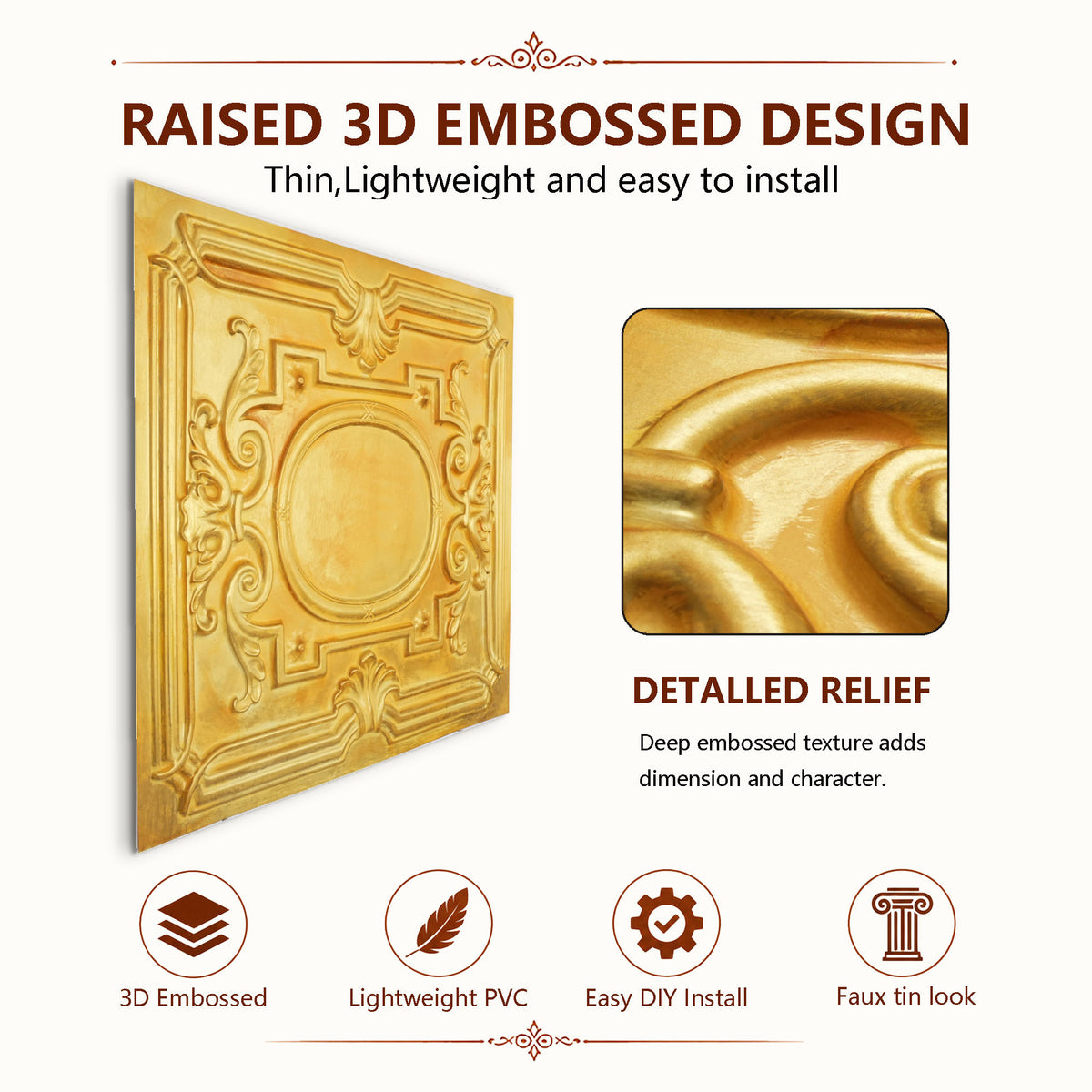 PAINTSDECOR PL15GOLDEN Golden