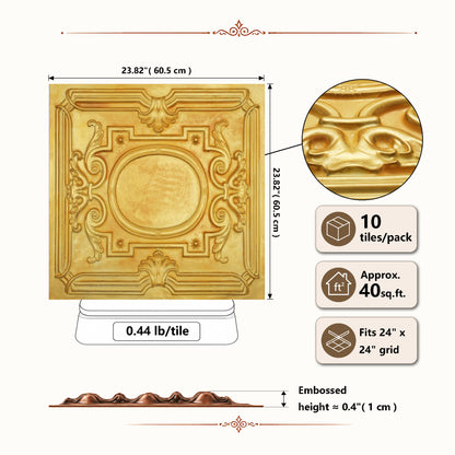 PAINTSDECOR PL15GOLDEN Golden
