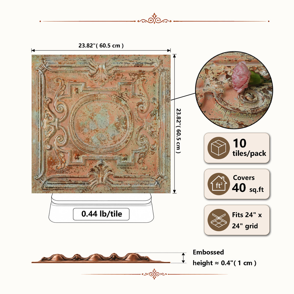 PAINTSDECOR PL15PALAZZOCLAY Palazzo Clay