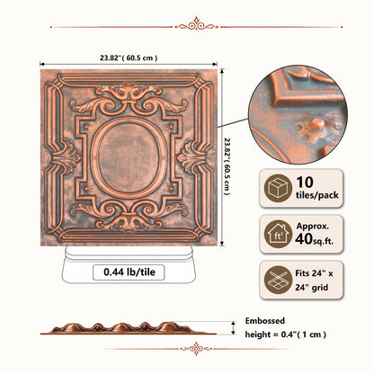 PAINTSDECOR PL15RUSTICCOPPER Rustic copper