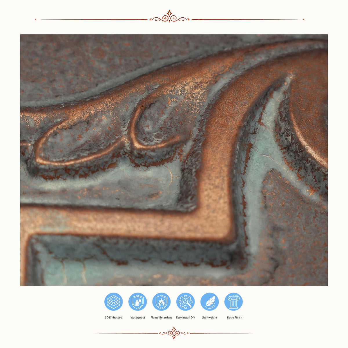 PAINTSDECOR PL15WEATHEREDCOPPER Weathered copper