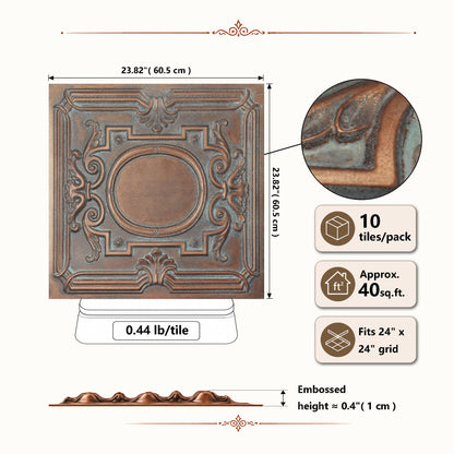 PAINTSDECOR PL15WEATHEREDCOPPER Weathered copper