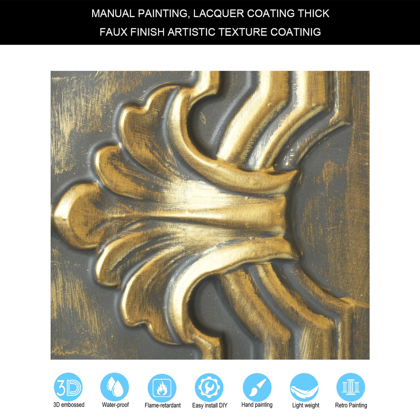 10tiles/lot Antique Tin Ceiling Tiles for Vintage Restaurants, Guesthouses and Elegant Hotel Suites PL15