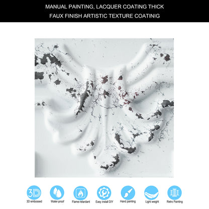 10tiles/lot 3D Ceiling Tiles for Modern Bedrooms, Kitchens, Cafés and Creative Interior Spaces PL15