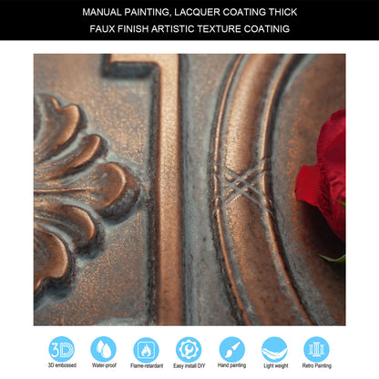 10tiles/lot Vintage Ceiling Panels for Guesthouses, Heritage Hotels and Classic Interior Styles PL15