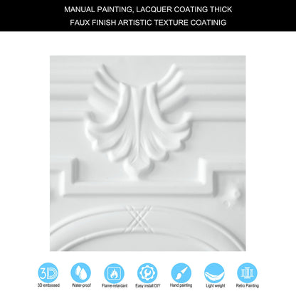 10tiles/lot 3D Ceiling Tiles for Modern Bedrooms, Kitchens, Cafés and Creative Interior Spaces PL15