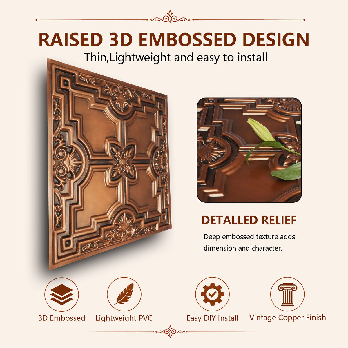 PAINTSDECOR PL16AGEDCOPPER Aged copper