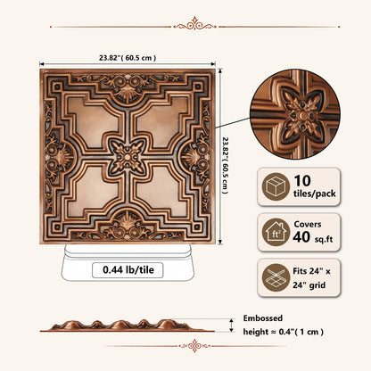 PAINTSDECOR PL16AGEDCOPPER Aged copper