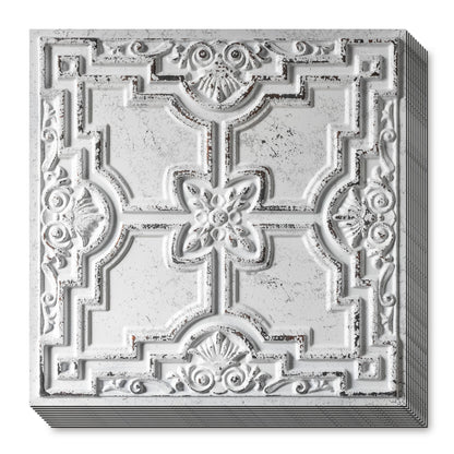 PAINTSDECOR PL16DISTRESSCRACKWHITEBLACK Distress crack white black
