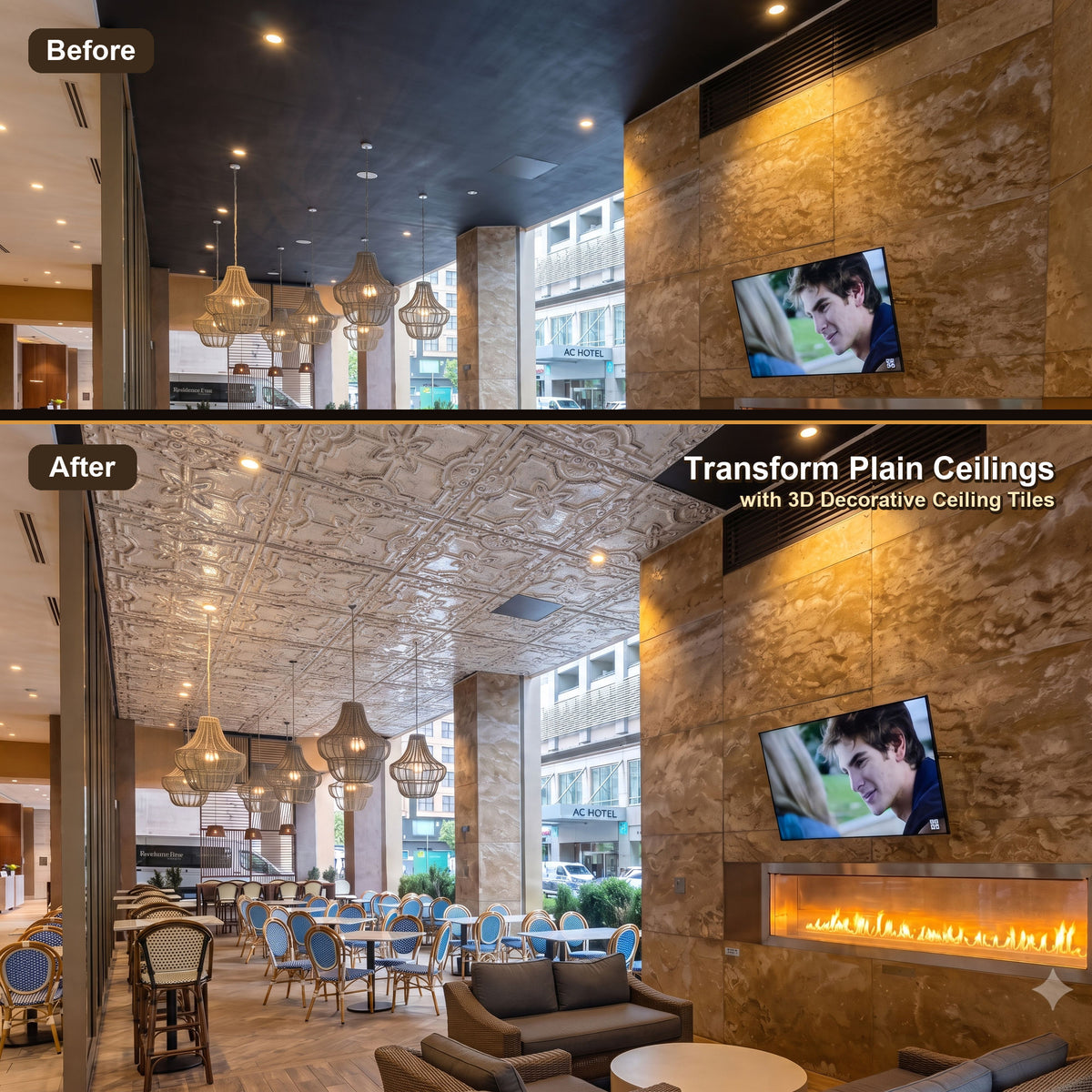 PAINTSDECOR PL16DISTRESSCRACKWHITEBLACK Distress crack white black