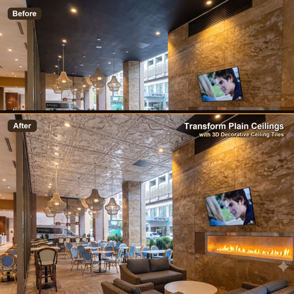 PAINTSDECOR PL16DISTRESSCRACKWHITEBLACK Distress crack white black