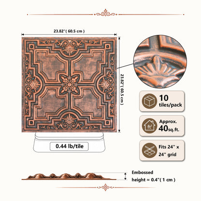 PAINTSDECOR PL16RUSTICCOPPER Rustic copper