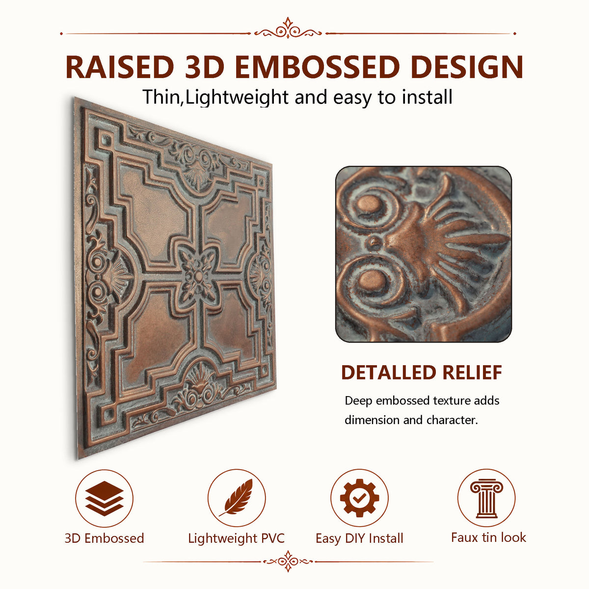 PAINTSDECOR PL16WEATHEREDCOPPER Weathered copper